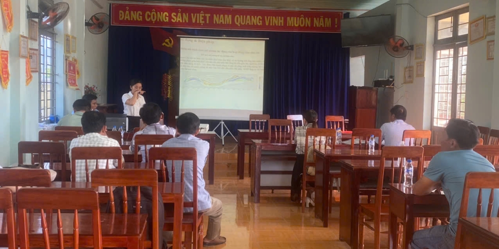Tham vấn cộng đồng dân cư khu vực Dự án khai thác cát làm VLXDTT tại mỏ cát xã Bình Minh (vị trí 1) và xã Bình Mỹ (khu vực phía Tây- nay là mỏ cát xã Bình Chương (khu vực phía Tây), tỉnh Quảng Ngãi