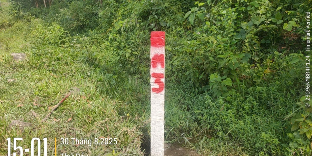 khảo sát địa hình mỏ đất Dốc Mốc 2