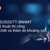 Thông tư số 50/2025/TT-BNNMT ngày 19 tháng 08 năm 2025 THÔNG TƯ  QUY ĐỊNH KỸ THUẬT CÔNG TÁC THI CÔNG CÔNG TRÌNH KHOAN TRONG ĐIỀU TRA CƠ BẢN ĐỊA CHẤT, ĐIỀU TRA ĐỊA CHẤT VỀ KHOÁNG SẢN VÀ THĂM DÒ KHOÁNG SẢN