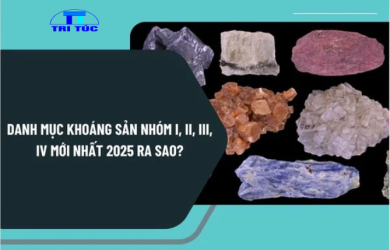 Phân nhóm mỏ khoáng sản 